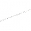 Sterling Silver 16.00 INCH HEART LINK CHAIN Heart Link Chain