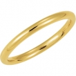 10K Yellow Gold Comfort Fit Band