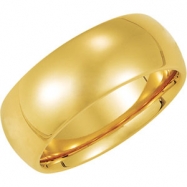 Picture of 14K Yellow Gold Comfort Fit Band