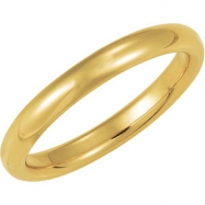 Picture of 18K Yellow Gold Comfort Fit Band