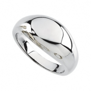 Picture of 14K White 10.00 MM Metal Fashion Ring