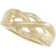 14K Yellow Gold Metal Fashion Ring