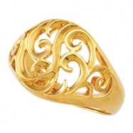 Picture of 14K Yellow Gold Filigree Ring