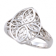 Picture of 14K Yellow Gold Filigree Ring
