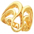 14K Yellow Gold Metal Fashion Ring (10587)