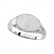 Picture of Sterling Silver Signet Ring