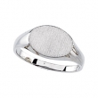 Sterling Silver Signet Ring
