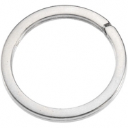 Picture of Sterling Silver Round Key Ring