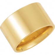 Picture of 14K Yellow Gold Flat Comfort Fit Band