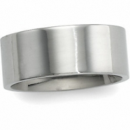 Picture of 14K White Gold Flat Comfort Fit Band