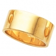 14K Yellow Gold Flat Band