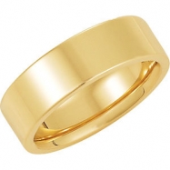 Picture of 14K Yellow 06.00 MM Flat Comfort Fit Band