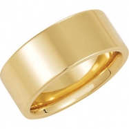 Picture of 14K Yellow 08.00 MM Flat Comfort Fit Band