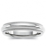 Picture of Sterling Silver Comfort Fit Milgrain Band