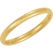 Picture of 14K Yellow Gold Light Comfort Fit Band