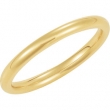14K Yellow Gold Comfort Fit Band