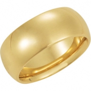 Picture of 14K Yellow Gold Comfort Fit Band