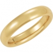 10K Yellow Gold Comfort Fit Band
