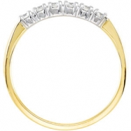 Picture of 14K Yellow Gold Diamond Band