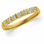 Picture of 14K Yellow Gold Diamond Band