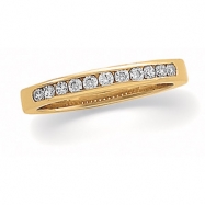 Picture of 14K Yellow Gold Diamond Band