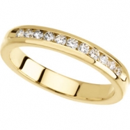 Picture of 14K Yellow Gold Diamond Band