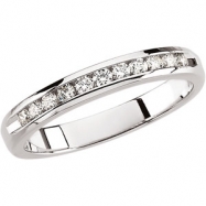 Picture of 14K White Gold Diamond Band