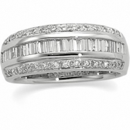 Picture of 14K White Gold Bridal Anniversary Band