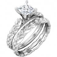 Picture of 14K White Gold Sculptural 1 5 Ctw Dia Eternity Band