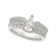 14K White Gold Bridal Enhancer