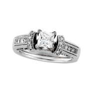Picture of 14K White Gold Bridal Enhancer  Diamond quality A4 (SISI2 clarity G-I color)