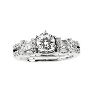 Picture of 14K White Gold Bridal Enhancer  Diamond quality A4 (SISI2 clarity G-I color)