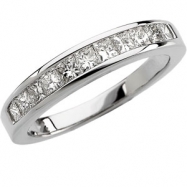 Picture of 14K White Gold Diamond Anniversary Band