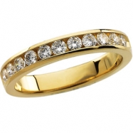 Picture of 14K Yellow Gold Diamond Band