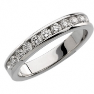 Picture of 14K White Gold Diamond Band