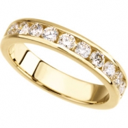 Picture of 14K Yellow Gold Diamond Band