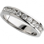Picture of 14K White Gold Diamond Band