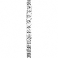 Picture of 14K White Gold Bridal Eternity Band