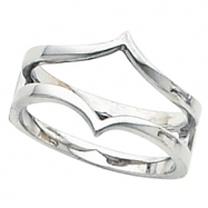 Picture of 14K White Gold Ring Guard Bridal