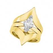 Picture of 14K White Gold Ring Guard Bridal