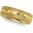 14K Yellow Gold Design Band