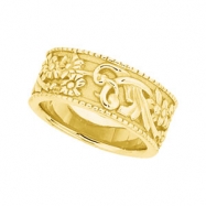 Picture of 14K Yellow Gold Fancy Band