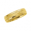 14K Yellow Gold Design Band