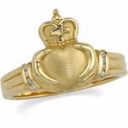 Picture of 14K Yellow Gold .05ctw Gents Bridal Duo