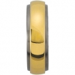Titanium & 14K Yellow 6MM/4.25MM TI_14KY ROTATING BAND Rotating Band