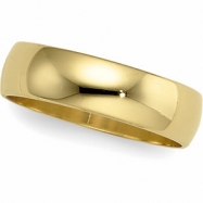 Picture of 10K Yellow 06.00 MM Light Half Round Band