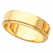 Picture of 14K Yellow 05.00 MM Flat Edge Band