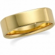 14K Yellow Gold Square Comfort Fit Band