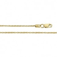 Picture of 14K White 07.00 INCH WHEAT CHAIN Wheat Chain