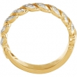 14K Yellow Gold Bridal Anniversary Band